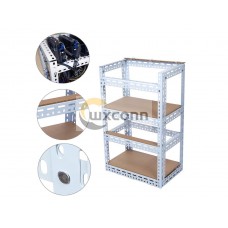 2-Layer Steel Crypto Coin Bitcoin Mining Rig Frame Case Set For 8 GPU