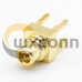 MMCX Straight Connector Gold Plated Offset Type for PCB Mount