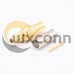 MMCX Coaxial Connector Male Straight Gold Plated Crimp Type MMCX Coaxial Connector Male Straight Gold Plated Crimp Type