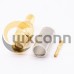 MMCX Coaxial Connector Male Straight Gold Plated Crimp Type MMCX Coaxial Connector Male Straight Gold Plated Crimp Type