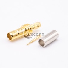 SMB Connector Female Straight Crimp Type for Coaxial Cable SMB Connector Female Straight Crimp Type for Coaxial Cable