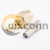 SMA Crimp Connector 180 Degree Plug Coaxial RF Connector