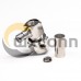Right Angled F Type Connector Male Crimp Type for Coaxial Cable Right Angled F Type Connector Male Crimp Type for Coaxial Cable