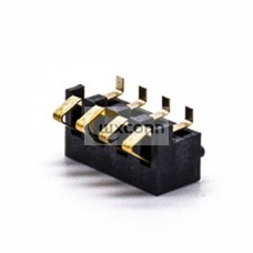 Battery Connector PCB Mount 4 Pin 4.5H Gold-plated 3U Anti-oxidation 2.5MM Pitch Battery Connector PCB Mount 4 Pin 4.5H Gold-plated 3U Anti-oxidation 2.5MM Pitch