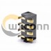 Battery Connector PCB Mount 4 Pin 4.5H Gold-plated 3U Anti-oxidation 2.5MM Pitch Battery Connector PCB Mount 4 Pin 4.5H Gold-plated 3U Anti-oxidation 2.5MM Pitch