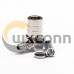 SMB Plug Connector Right Angled Crimp Type for Cable Nickel Plating SMB Plug Connector Right Angled Crimp Type for Cable Nickel Plating