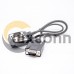 15pin DB Male Left angle Cable to 15pin Female&9pin Male Overmold Type 0.3M 15pin DB Male Left angle Cable to 15pin Female&9pin Male Overmold Type 0.3M