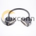D-sub 25 pin Male to Female Cable Assembles Connector with AWG24/26/28/32 0.3M D-sub 25 pin Male to Female Cable Assembles Connector with AWG24/26/28/32 0.3M