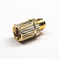 SMA Male to RP-Female 180 Degree Gold Plating SMA Male to RP-Female 180 Degree Gold Plating