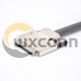 Metallic Shell VHDCI Male to Male 68pin  Straight Overmolded Cable Fixed with screws 0.2M