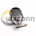 BNC Antenna Connector Straight Male Solder Type with Black Electrophoresis BNC Antenna Connector Straight Male Solder Type with Black Electrophoresis