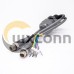 Double M12 8pin Connector Male Straight to Terminal harness 1M