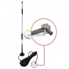 TS9 Antenna 7DBi 4G LTE CPRS GSM 3G 2.4G WCDMA Omni Directional Antenna with Magnetic Stand Base 10ft Extension Cable