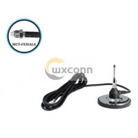 Auto Cell Antenna, 3.25" Mag. Base, 2" Tall, 11 ft. Cab., MCT Conn. Auto Cell Antenna, 3.25" Mag. Base, 2" Tall, 11 ft. Cab., MCT Conn.