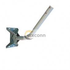 Universal Adjustable J Pipe with Wall Mount & Optional Pole Mount
