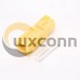 1 Way Power Connector Quick Connect Disconnect 600V 45Amp Battery Cable Connector (Yellow Housing, 10AWG)