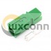 1 Way Power Connector Quick Connect Disconnect 600V 75Amp Battery Cable Connector (Green Housing, 6AWG 8AWG 10/12AWG) 1 Way Power Connector Quick Connect Disconnect 600V 75Amp Battery Cable Connector (Green Housing, 6AWG 8AWG 10/12AWG)