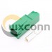 1 Way Power Connector Quick Connect Disconnect 600V 180Amp Battery Cable Connector (Green Housing, 1/0AWG 2AWG 4AWG 6AWG) 1 Way Power Connector Quick Connect Disconnect 600V 180Amp Battery Cable Connector (Green Housing, 1/0AWG 2AWG 4AWG 6AWG)
