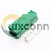 1 Way Power Connector Quick Connect Disconnect 600V 180Amp Battery Cable Connector (Green Housing, 1/0AWG 2AWG 4AWG 6AWG) 1 Way Power Connector Quick Connect Disconnect 600V 180Amp Battery Cable Connector (Green Housing, 1/0AWG 2AWG 4AWG 6AWG)
