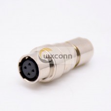 HR10A Connector 7mm Shell 4Pin Female Aviation Circular Connector Stright Push-Pull Plug HR10A Connector 7mm Shell 4Pin Female Aviation Circular Connector Stright Push-Pull Plug