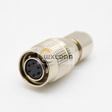 HR10-7P 6pin Connector Circular Connector 6 Positions Female Plug Solder Type HR10-7P 6pin Connector Circular Connector 6 Positions Female Plug Solder Type