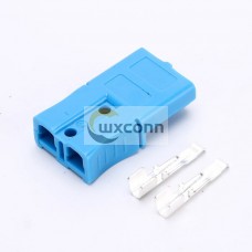 2 Way Power Connector Quick Connect Disconnect 600V 40Amp Battery Cable Connector (Blue Housing, 10AWG) 2 Way Power Connector Quick Connect Disconnect 600V 40Amp Battery Cable Connector (Blue Housing, 10AWG)