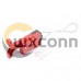 600V 50Amp Red Housing 2 Way Battery Power Cable Connector with Red Plastic T-Bar Handle and Black Plastic Internal Protective C 600V 50Amp Red Housing 2 Way Battery Power Cable Connector with Red Plastic T-Bar Handle and Black Plastic Internal Protective C