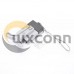 600V 50Amp Grey 2 Way Battery Power Cable Connector with Grey Plastic T-Bar Handle and Black Plastic Internal Protective Cover