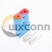 2 Way 600V 120Amp Blue Housing Battery Power Cable Connector with Red Color Cable fix plug