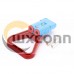 600V 175Amp Blue Housing 2 Way Battery Power Cable Connector with Plastic Red Triangle Handle 600V 175Amp Blue Housing 2 Way Battery Power Cable Connector with Plastic Red Triangle Handle