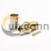Female SMA Connector 180 Degree Golder Plating Crimp Type for Coaxial Cable Female SMA Connector 180 Degree Golder Plating Crimp Type for Coaxial Cable