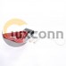 600V 175Amp Grey Housing 2 Way Battery Power Cable Connector with Red Plastic T-Bar Handle and Black Plastic Internal Protective