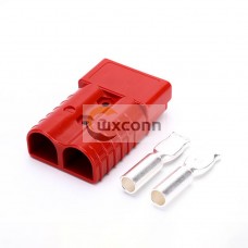 2 Way Power Connector Quick Connect Disconnect 600V 350Amp Battery Cable Connector (Red Housing, 1/0AWG 2AWG 3AWG) 2 Way Power Connector Quick Connect Disconnect 600V 350Amp Battery Cable Connector (Red Housing, 1/0AWG 2AWG 3AWG)