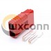 2 Way Power Connector Quick Connect Disconnect 600V 350Amp Battery Cable Connector (Red Housing, 1/0AWG 2AWG 3AWG) 2 Way Power Connector Quick Connect Disconnect 600V 350Amp Battery Cable Connector (Red Housing, 1/0AWG 2AWG 3AWG)