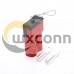 600V 350Amp Red Housing 2 Way Battery Power Cable Connector with Black Plastic Internal Protective Cover 600V 350Amp Red Housing 2 Way Battery Power Cable Connector with Black Plastic Internal Protective Cover