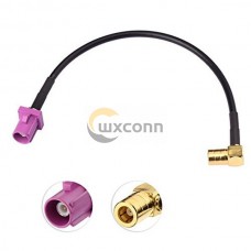 Fakra to SMB Adapter Cable Fakra H Male to SMB Male Coaxial Cable RG174 for Radio Antenna Fakra to SMB Adapter Cable Fakra H Male to SMB Male Coaxial Cable RG174 for Radio Antenna