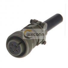 MS3106A16S-8S Circular 5 Pin Solder Cable Aircraft Electrical Connector MS3106A16S-8S Circular 5 Pin Solder Cable Aircraft Electrical Connector