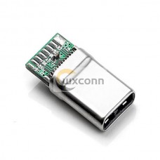 Male Centronics Connector 24 pin 3.0 SMT with PCB Male Centronics Connector 24 pin 3.0 SMT with PCB
