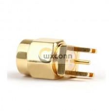 SMA Connector RP-Male Straight For PCB Mount SMA Connector RP-Male Straight For PCB Mount