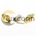 2pcs Coax SMA Cable Connector Straight Female For RG6 Cable