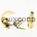 2pcs Coax SMA Cable Connector Straight Female For RG6 Cable