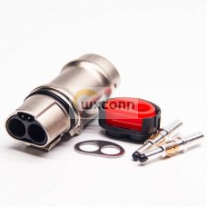 HVIL Connector 2pin 35A Plug For Electric Car HVIL Connector 2pin 35A Plug For Electric Car