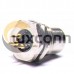 M8 3Pin Female Connector Straight Panel Mount Connector Front Mount PCB Socket Waterproof