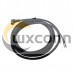 M8 Moding Cable Plug Waterproof IP67 Right Angle 3 Pin Female Plug With 1M 24AWG PUR Cable
