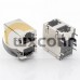 Dual Layer RJ45 Connector 8P8C Shield Jack Socket With Shrapnel Without Led