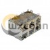 Ethernet RJ45 Connectors Jack 2*3 Stacked Gigabit Ethernet With Magnetics and Lights Ethernet RJ45 Connectors Jack 2*3 Stacked Gigabit Ethernet With Magnetics and Lights