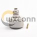 RP SMA Connector Male Straight Solder Type for Coaxial Cable Nickel Plating RP SMA Connector Male Straight Solder Type for Coaxial Cable Nickel Plating