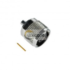 N Connector Solder Type Straight Plug for Cable