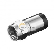 F Male Connector Compression RG59 2pcs F Male Connector Compression RG59 2pcs