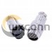 Circular Sensor Connector 14 Pin Straight GX20 Male and Female Docking Cable Plug